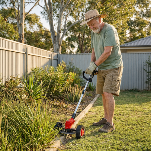 3-in-1 Cordless Lawn Mower ( 2 x FREE Batteries)