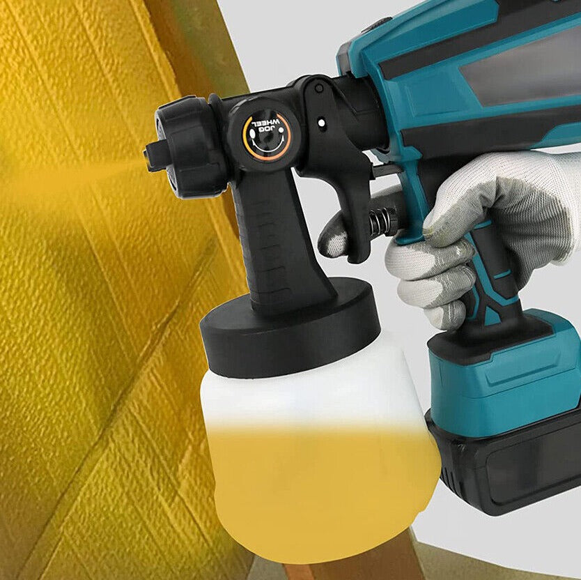Cordless Electric Paint Sprayer ( 2 FREE Batteries )