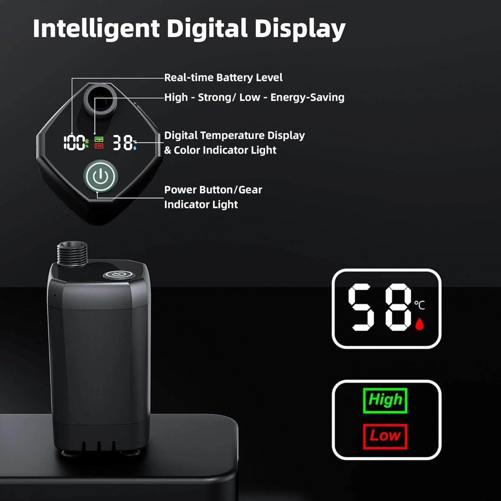 AussieFlow™ Premium Camp Shower