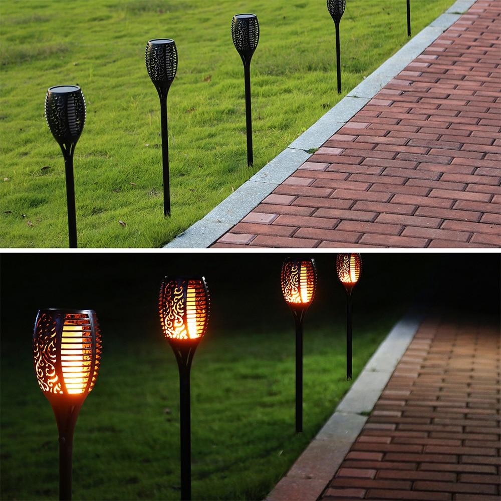 Sola-Gardening Flame Lamp